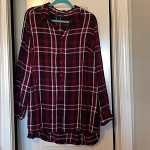 Burgundy Flannel